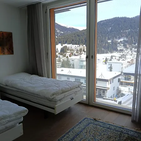 Luxury Penthouse 4 Bedroom 8 Min Walk To Wef Davos