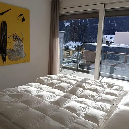 Luxury Penthouse 4 Bedroom 8 Min Walk To Wef * Davos