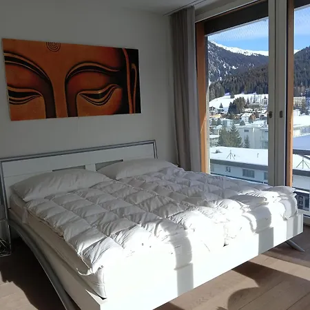 Luxury Penthouse 4 Bedroom 8 Min Walk To Wef Davos