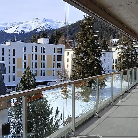 Luxury Penthouse 4 Bedroom 8 Min Walk To Wef * Davos
