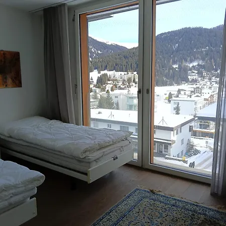 Luxury Penthouse 4 Bedroom 8 Min Walk To Wef * Davos